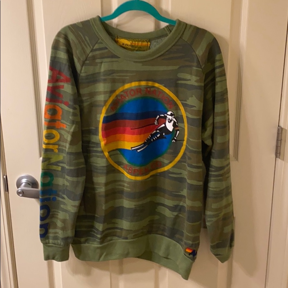 Like New Aviator Nation Sweatshirt -Size L